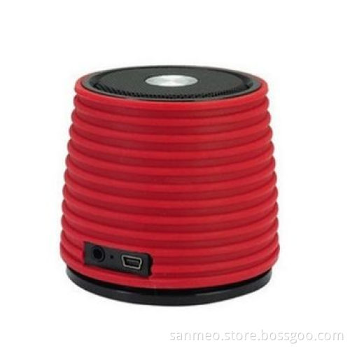Portable Mini Wireless Bluetooth Speaker for iPhone and iPod, Air Bass, TF Card, 360° Sound